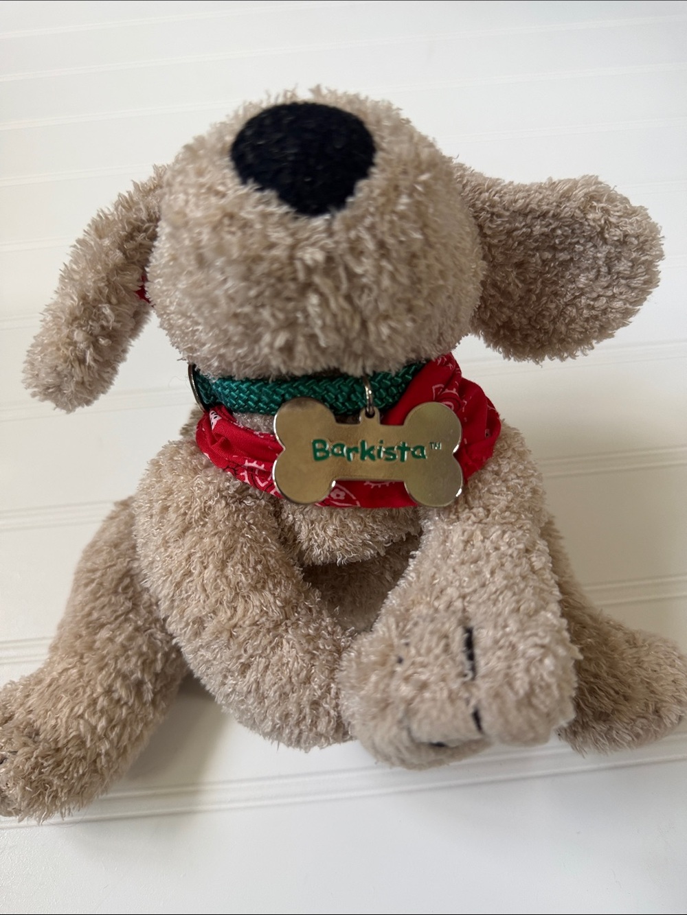 Starbucks Barkista Dog Plush 2003 1st Edition Coffee Company Stuffed Animal - Picture 2 of 4